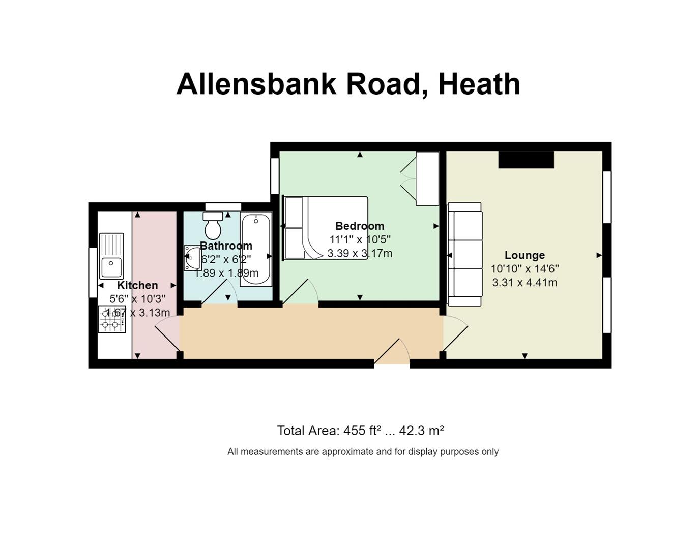Floorplan for Allensbank Road, Heath